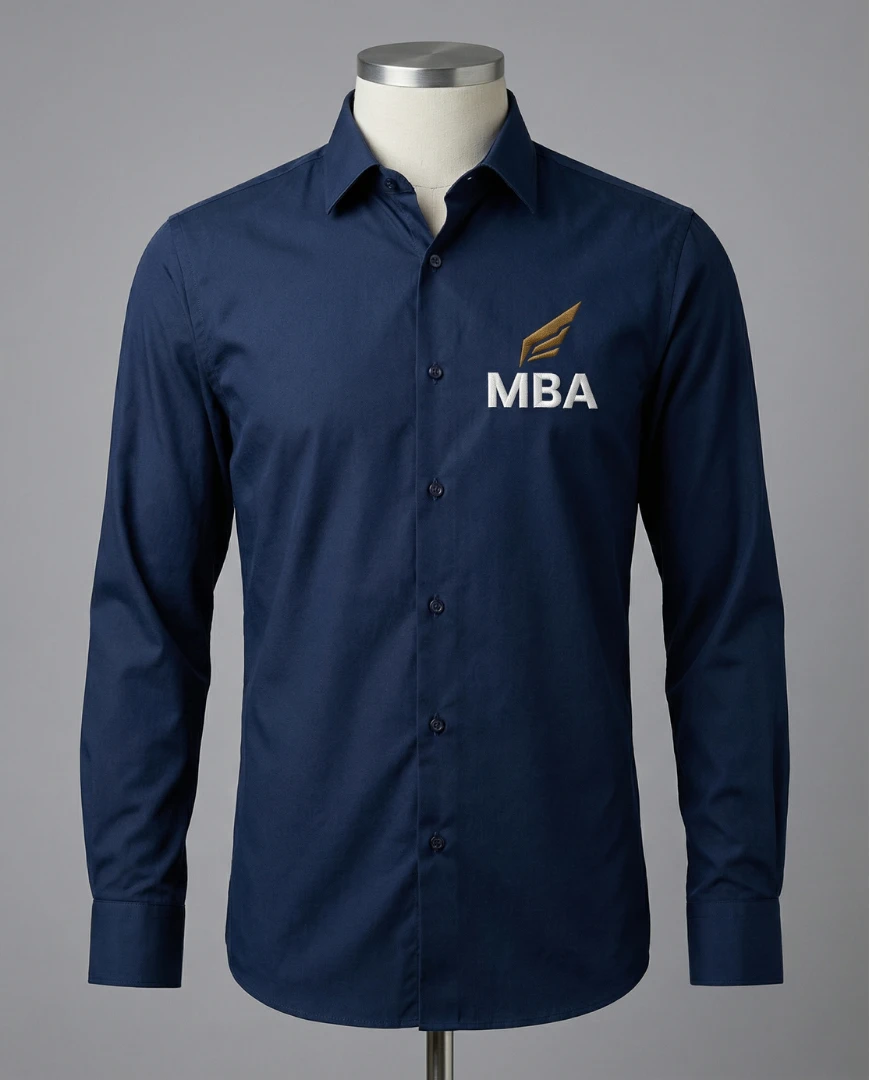 Identidad visual aplicada en una camisa